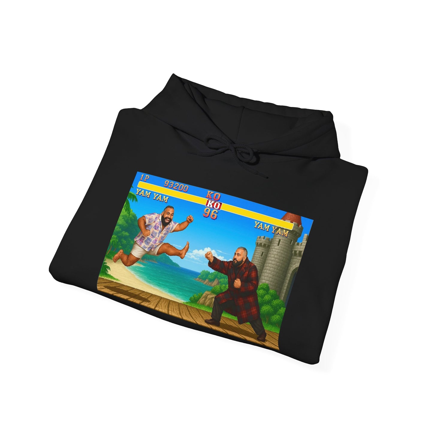 Hoodie - Retro Street Fighter Arcade Fight Graphic