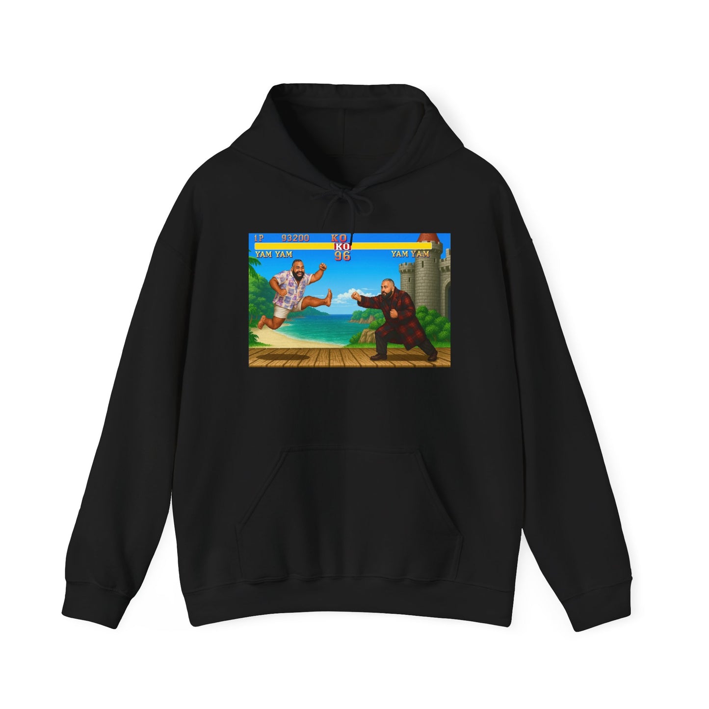 Hoodie - Retro Street Fighter Arcade Fight Graphic